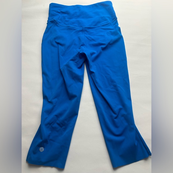 Lululemon wunder train 25” high rise cerulean blue leggings Size 4 - Picture 2 of 10